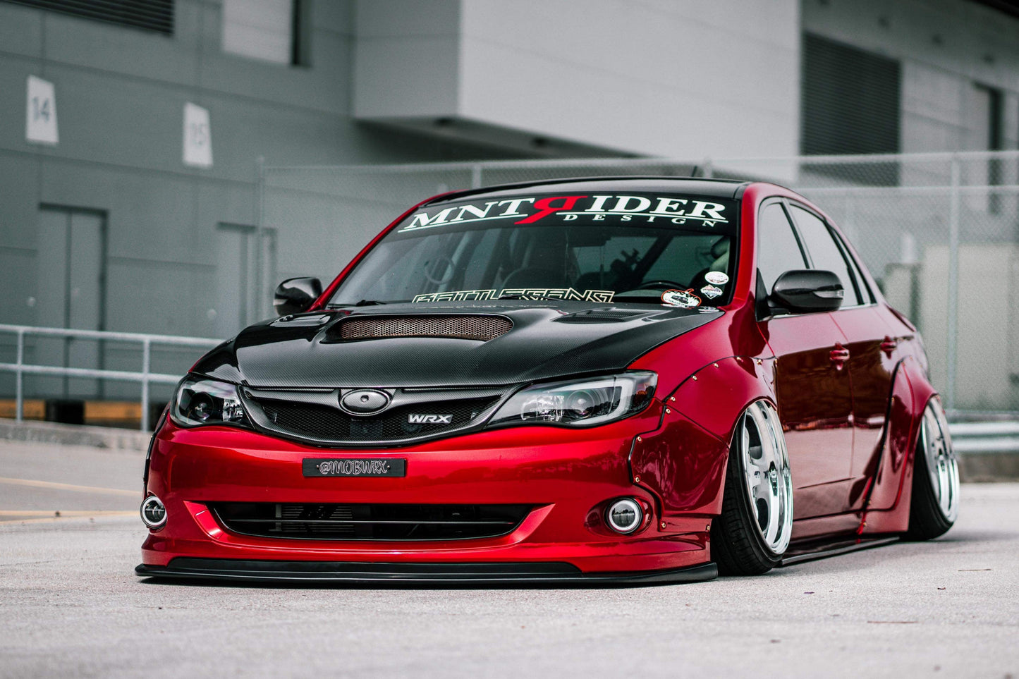 MntRider Design Front Windshield Banner