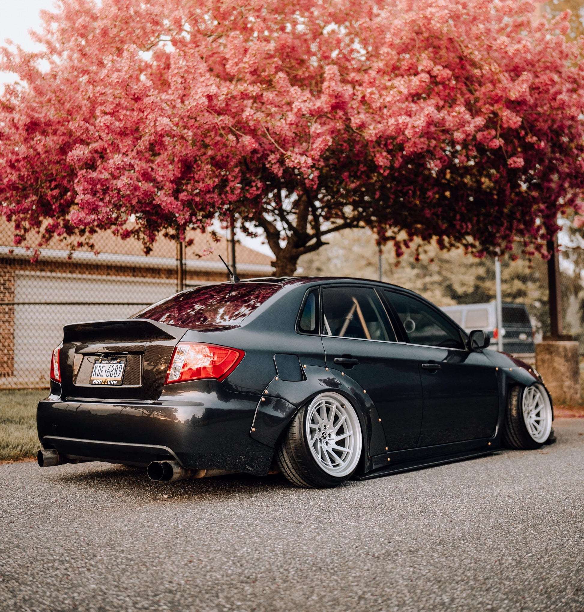 2008-2010 Subaru WRX Sedan Wide Body Kit - MntRider Design