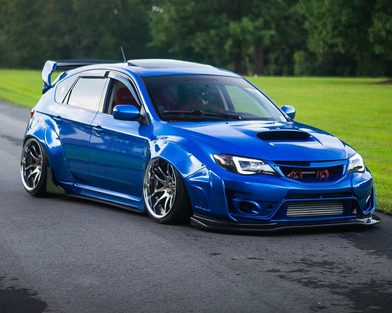 2012 wrx fender online flares