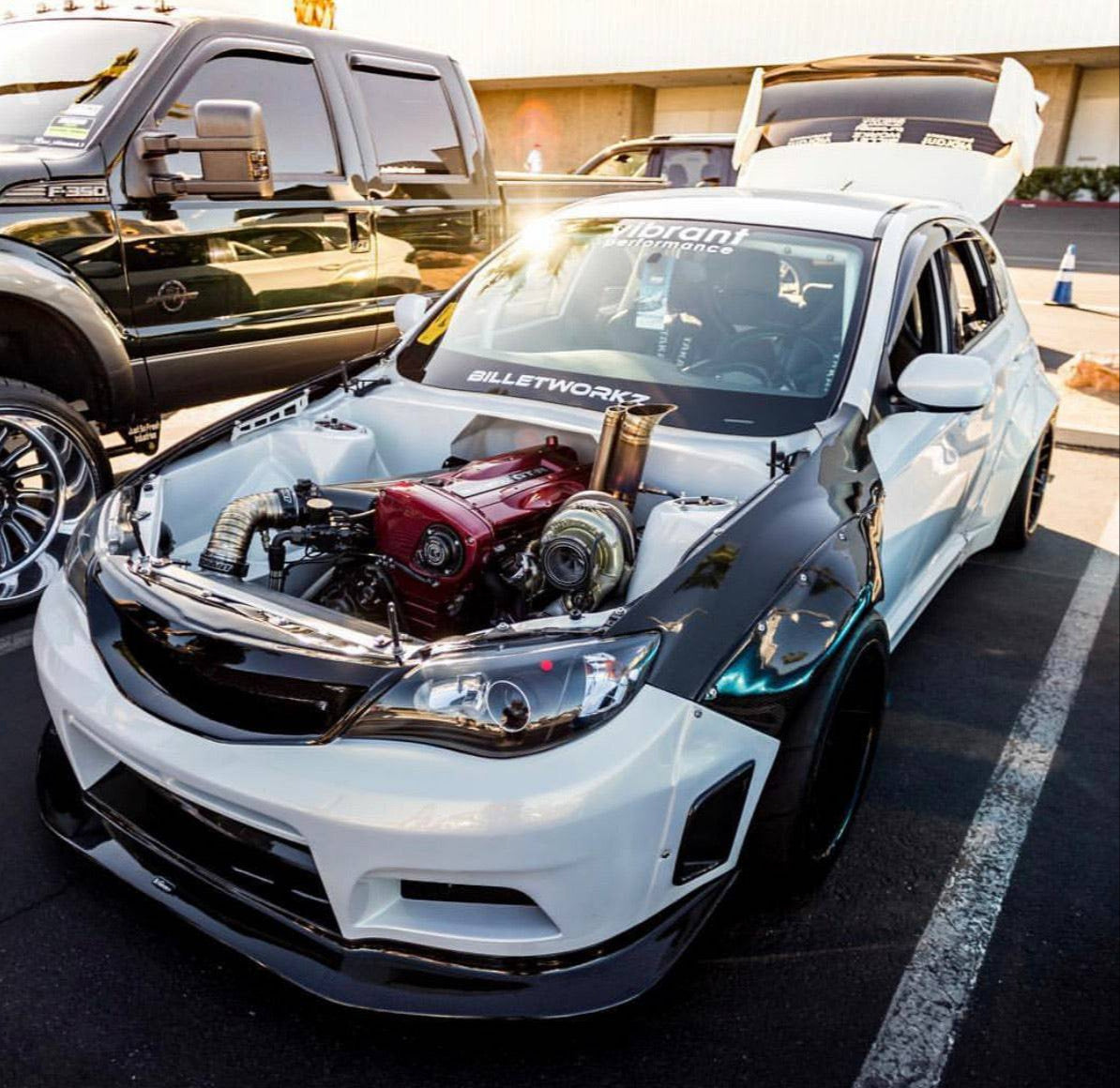 2008-2014 Subaru STI HatchBack Wide Body Kit - MntRider Design