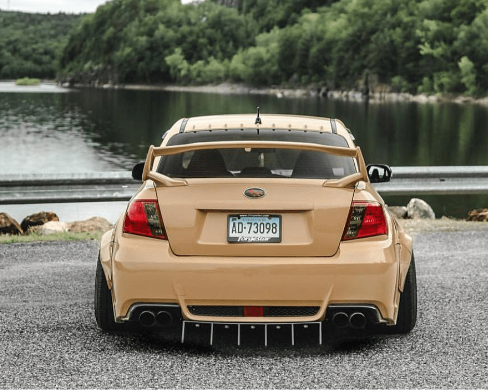2008 2014 Subaru STI Sedan Wide Body kit MntRider Design