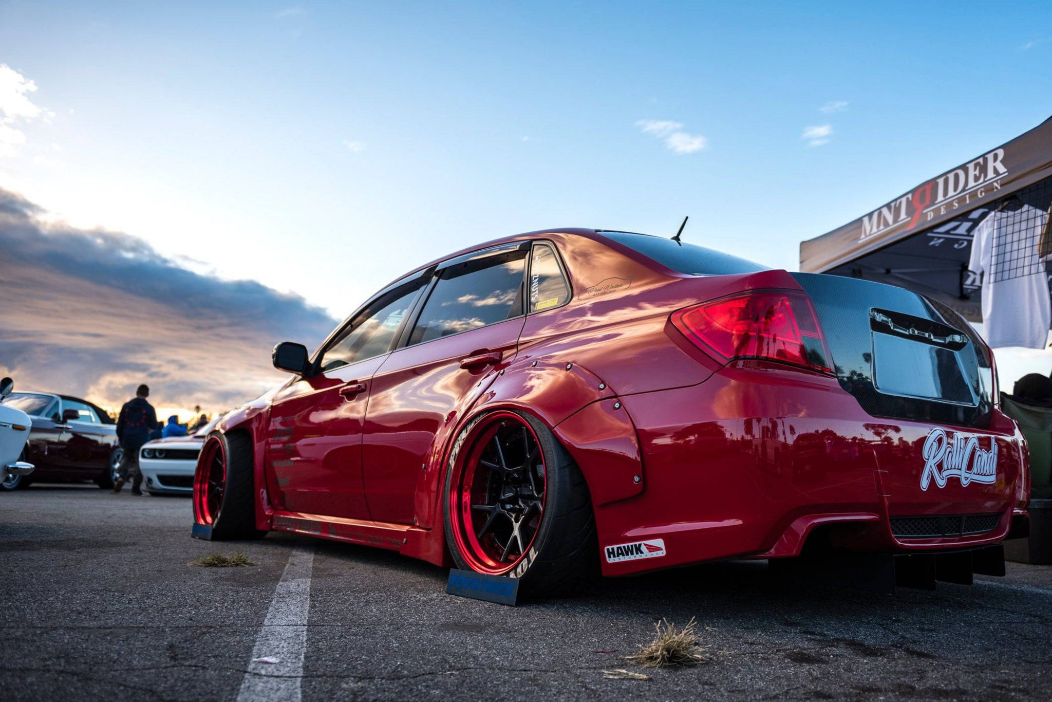 Replacement Flares 2008-2014 Subaru STI Sedan - MntRider Design