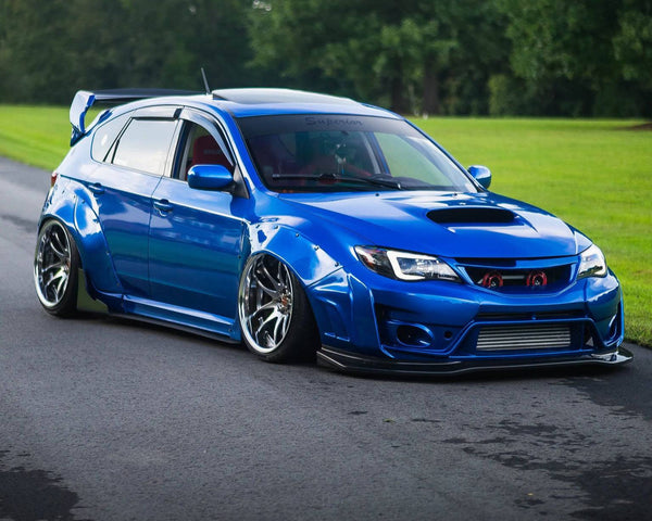 Replacement Flares 2008-2014 Subaru STI HatchBack Wide Body Kit - MntRider Design